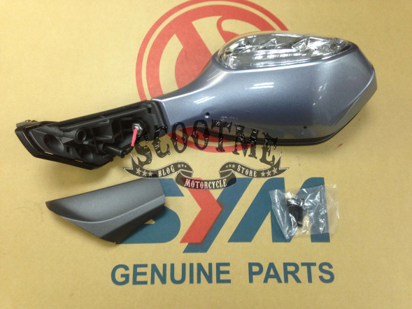 Зеркало заднего обзора левое SYM JOYMAX 300i [GRAY]
