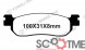 YL-F027 Тормозные колодки дисковые мото YONGLI Organic (FDB2083P)
