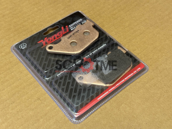 SNT-F084 Тормозные колодки дисковые мото YONGLI Sintered (FDB2180ST)