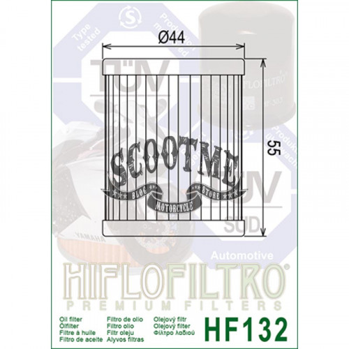 Масляный фильтр HI FLO HF132