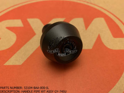 Грузик балансировочный руля SYM WOLF (T2) 250 [ЦВЕТ: BLACK MATT GY-7520U]