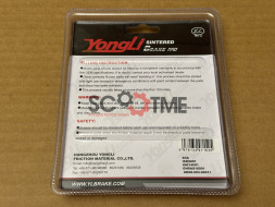 SNT-F169 Тормозные колодки дисковые мото YONGLI Sintered (FDB2124ST)