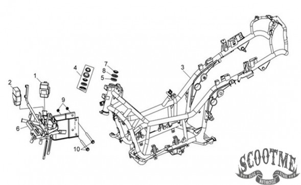 Реле SYM MAXSYM 400i ABS