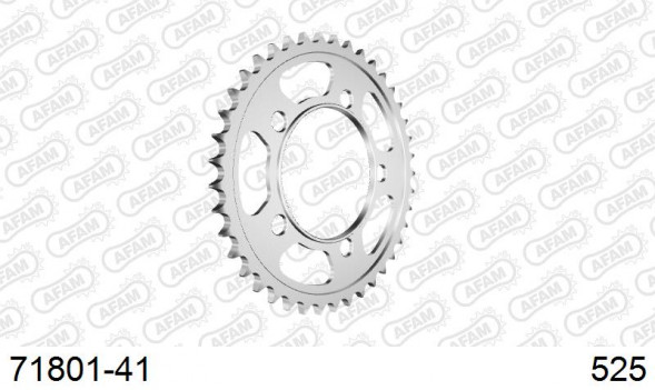 71801-41 звезда задняя KTM RC 8, KTM SM 990 Supermoto, Super Duke (ведомая) стальная, 525, AFAM (JTR898.41)