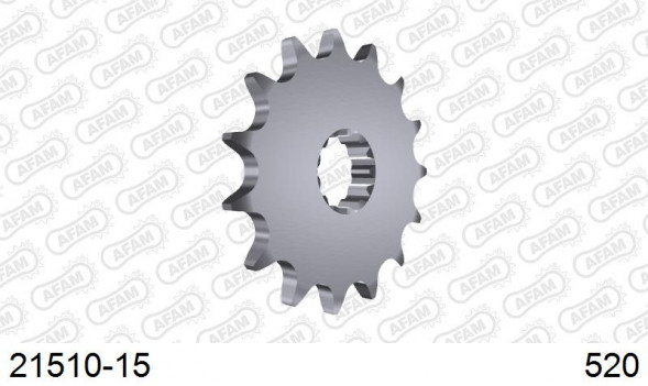 21510-15 звезда передняя APRILIA 650 Pegaso, YAMAHA XT 660 (ведущая) стальная, 520, AFAM (JTF308.15)