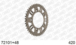72101+48 звезда задняя KTM SX 65, HUSQVARNA CR 65 (ведомая) алюминиевая, самоочищающаяся, 420, AFAM (JTA894.48)