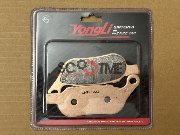SNT-F223 Тормозные колодки дисковые мото YONGLI Sintered (FDB2251ST)