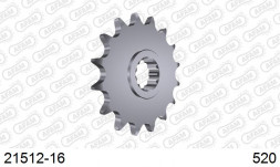 21512-16 звезда передняя YAMAHA XJ 6 Diversion (ведущая) стальная, 520, AFAM (JTF1595.16)