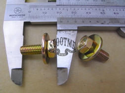 Винт с шайбой М6×16мм SYM MIO 50