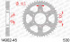14902-45 звезда задняя SUZUKI GS1200, SUZUKI GSX 750, 1100 (ведомая) стальная, 530, AFAM (JTR816.45)