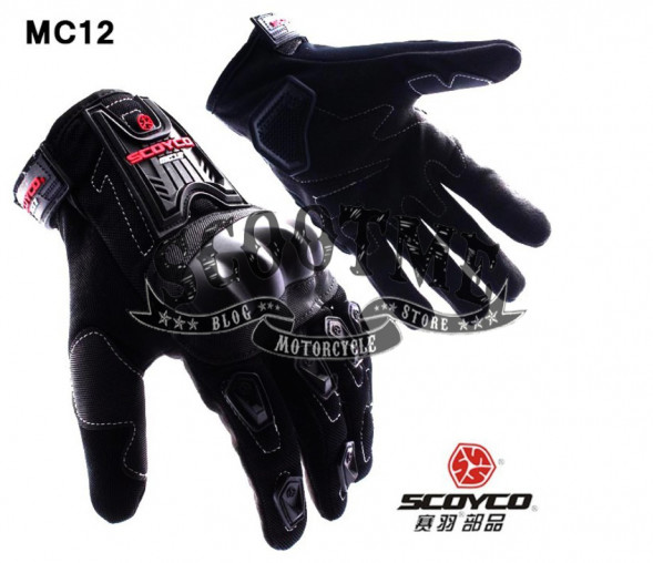Мотоперчатки SCOYCO MC12 (BLACK)
