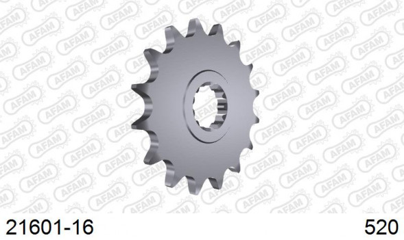 21602-16 звезда передняя YAMAHA FZ 6 Fazer, FZX, YZF (ведущая) стальная, 530, AFAM (JTF580.16)