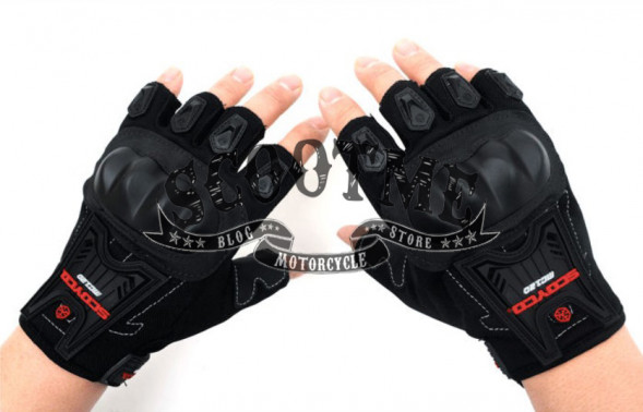 Мотоперчатки SCOYCO MC12D (BLACK)