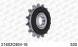 21602OEM-16 звезда передняя YAMAHA FZ 6 Fazer, FZX, YZF (ведущая) стальная с демпфером, 530, AFAM (JTF580.16)