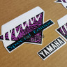 Наклейки YAMAHA MINT (4шт) [Special Edition - purple]