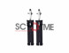 SIDI (30) BLACK застёжки короткие для CROSSFIRE 2, 2 SRS, 3, 3 SRS, FLAME, ADVENTURE 2, MID ADVENTURE, ATOJO SRS, X-3 Black 