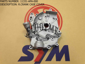 Крышка картера двигателя правая SYM SYMPHONY 50SR (2010.4.26) (R.CRANK CASE COVER)
Артикул: 11331-APA-000
Номер детали на схеме: 1
Деталь подходит к следующим моделями: SYM SYMPHONY 50SR, SYM ALLO 50, SYM JET 4 50.