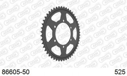 86605-50 звезда задняя TRIUMPH Daytona, TRIUMPH 800 Tiger (ведомая) стальная, 525, AFAM (JTR2014.50)