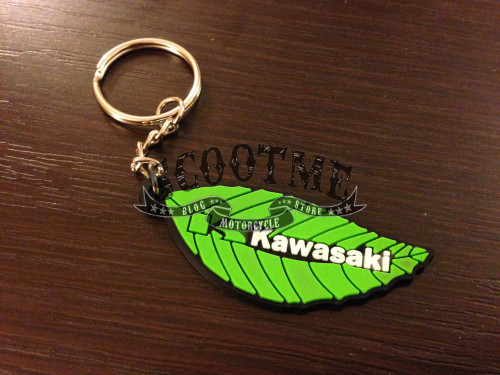 Брелок для ключей Тип 20 (Kawasaki Green Leaf)