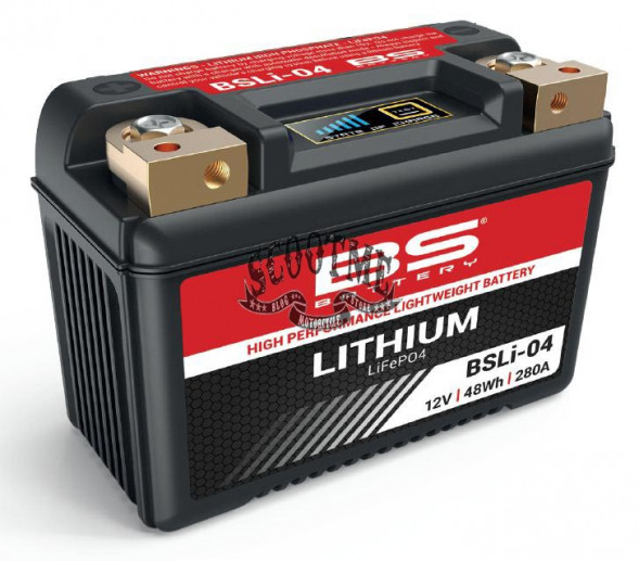 Литий-ионный аккумулятор для мотоцикла BS-BATTERY BSLI-04