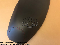 Сидение мото двойное в сборе SYM SYMPHONY 50SR