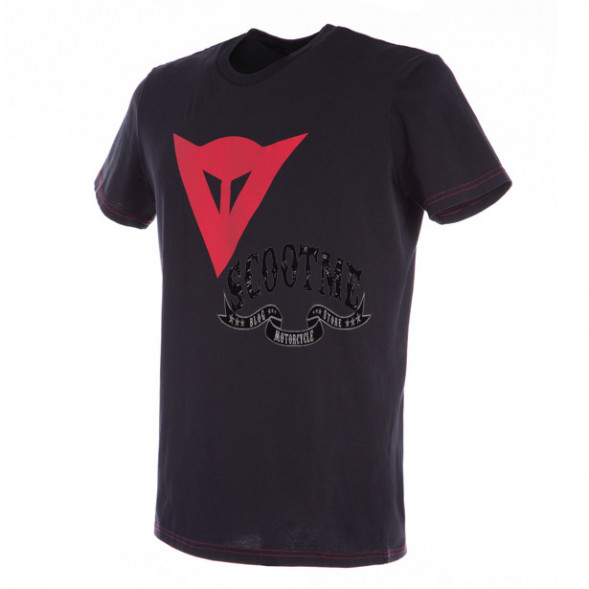 Футболка мужская DAINESE SPEED DEMON T-SHIRT (BLACK/RED)