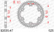 92635-47 звезда задняя BMW F 800 R (ведомая) стальная, 525, AFAM (JTR3.47)
