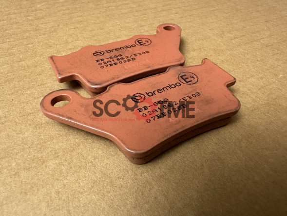 Колодки тормозные МОТО BREMBO 07BB02SD (FDB2005)