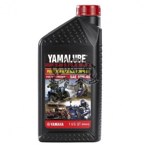 Минеральное моторное масло Yamalube 10W-40 (0.946 л.) для наземной техники YAMAHA