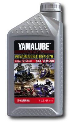 Полусинтетическое моторное масло Yamalube 10W-50 (0.946 л.) для наземной техники YAMAHA