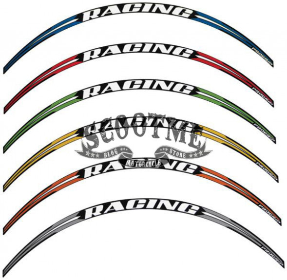 Наклейка на колесо PROGRIP 5026 'RACING'