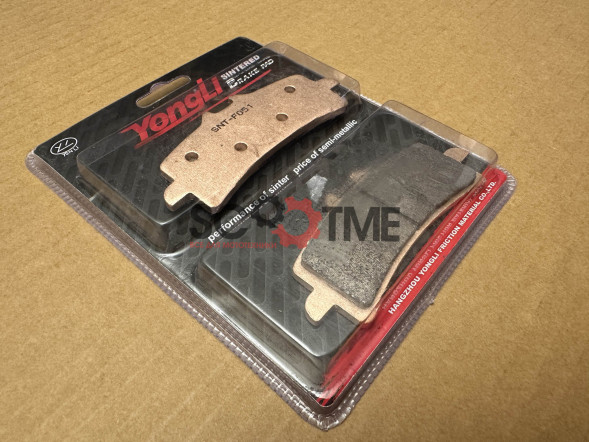 SNT-F051 Тормозные колодки дисковые мото YONGLI Sintered (FDB2260ST)