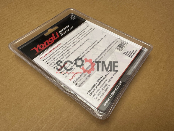 SNT-F051 Тормозные колодки дисковые мото YONGLI Sintered (FDB2260ST)