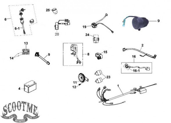 Колпачок свечной SYM ATV 300