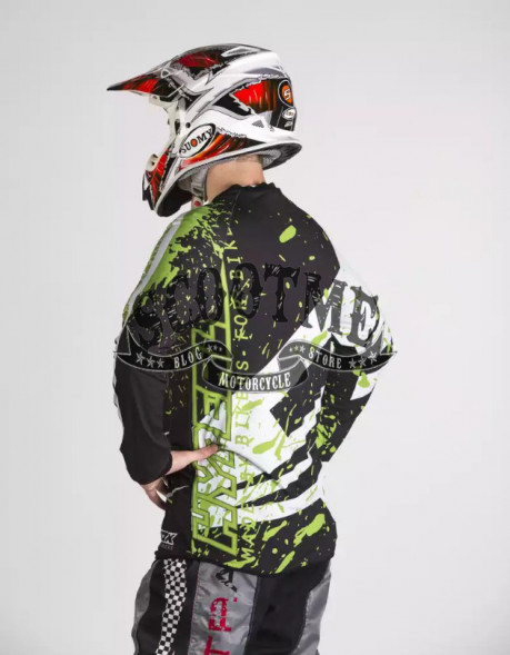 Джерси для мотокроcca HYPERLOOK SHELL (GREEN)