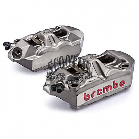 220988530 Комплект радиальных тормозных суппортов Brembo M4 Monobloc Titanium Radial Calipers 100mm