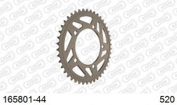 165801-44 звезда задняя BMW S 1000 R (ведомая) алюминиевая, HARD, AFAM (JTA75.44)