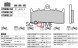Колодки тормозные МОТО BREMBO 07GR6207 (FDB2124)