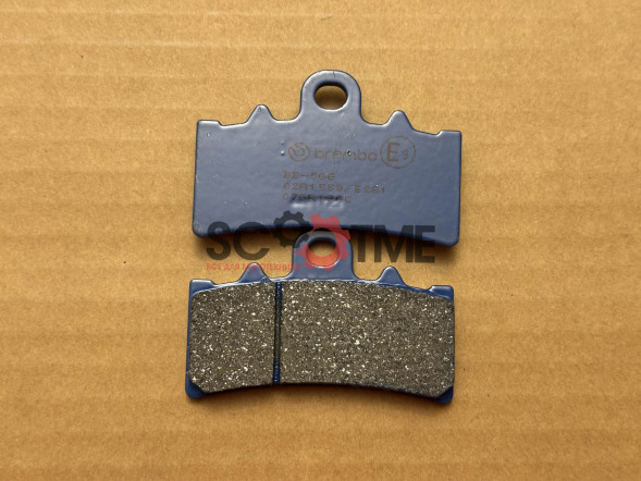 Колодки тормозные МОТО BREMBO 07GR6207 (FDB2124)
