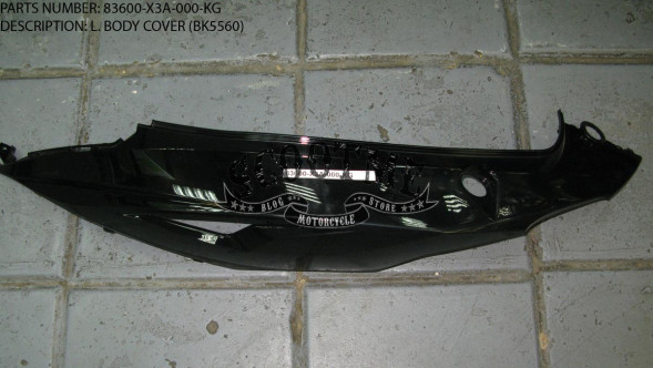 Облицовка задняя левая SYM SYMPHONY 50SR [BLACK BK-5560]