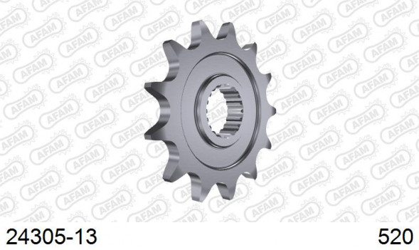 24305-13 звезда передняя KAWASAKI KX 250 F (ведущая) стальная, 520, AFAM (JTF1446.13SC)