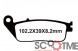 SNT-F123 Тормозные колодки дисковые мото YONGLI Sintered (FDB570ST)