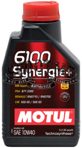 MOTUL 6100 Synergie + 10W-40