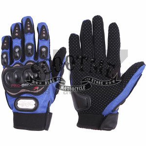 Перчатки PRO-BIKER MCS-01 blue