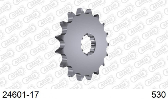 24601-17 звезда передняя KAWASAKI ZZR 1100 ZX, 1400 ZX (ведущая) стальная, 530, AFAM (JTF517.17)