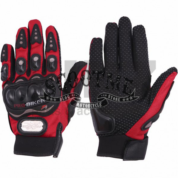 Мотоперчатки PRO-BIKER MCS-01 (RED)