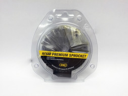 24601-18 звезда передняя KAWASAKI ZX-12 NINJA, ZZR1100, ZZR1200, ZZR1400, GPZ900 (ведущая) стальная, 530, AFAM (JTF517.18)