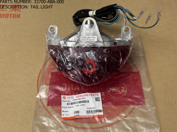 Фонарь задний в сборе SYM ORBIT 50