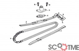 Цепь ГРМ SYM CROX 125