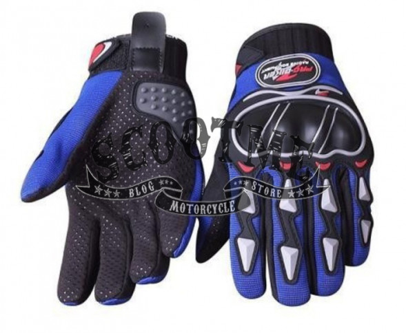 Мотоперчатки PRO-BIKER MCS-03 (BLUE)